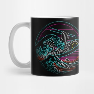 Great Neon Noodle Wave Mug